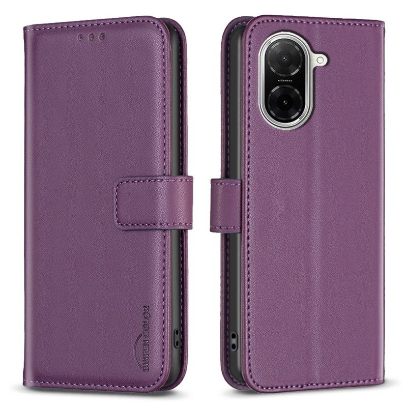 Læder Cover Poco C71 Telefon Etui Binfen Farve Kunstlæder