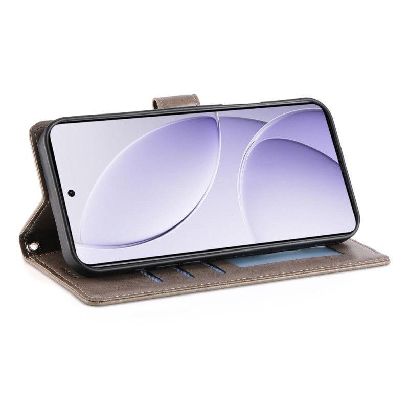 Læder Cover Poco C71 Telefon Etui Blomsterprint