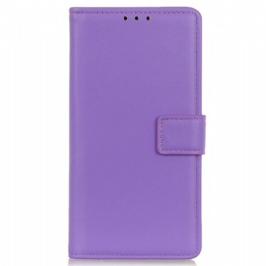 Læder Cover iPhone 14 Pro Enkel Lædereffekt