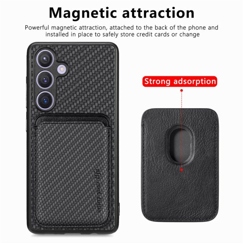 Cover Samsung Galaxy S25 5g Aftagelig Magnetisk Kortholder