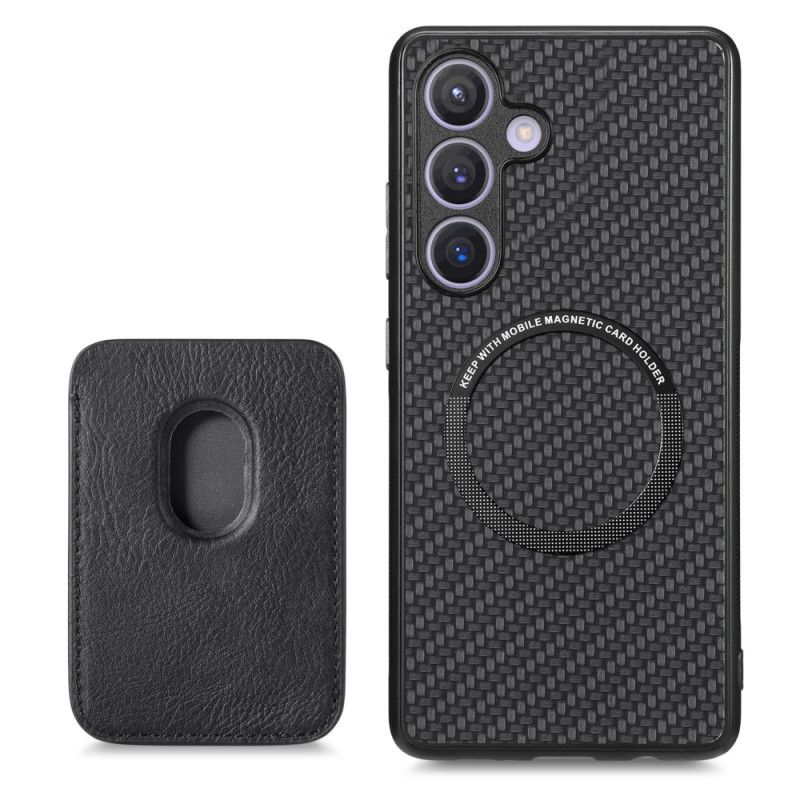 Cover Samsung Galaxy S25 5g Aftagelig Magnetisk Kortholder