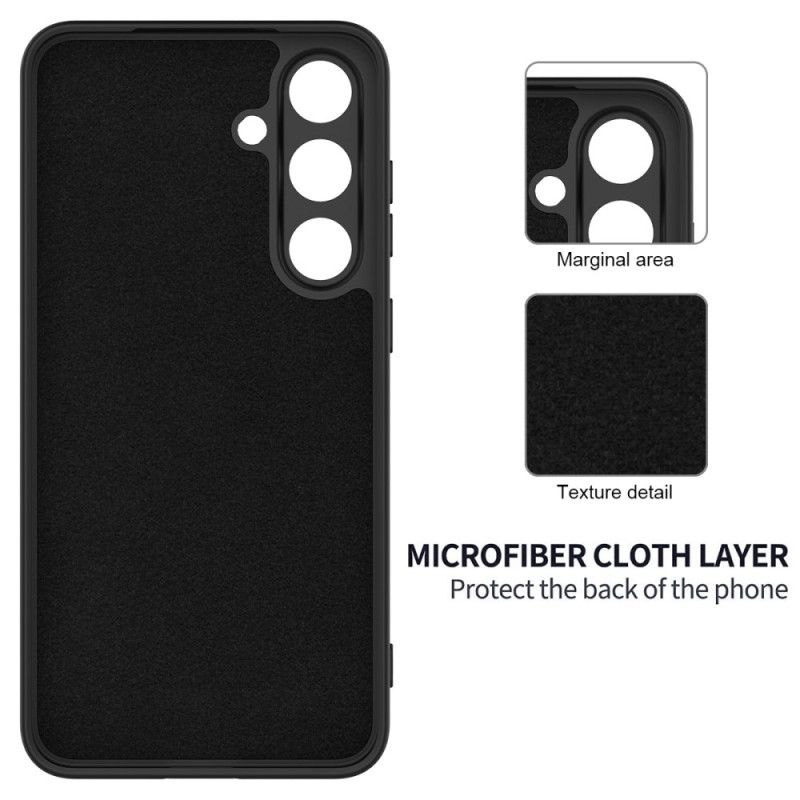 Cover Samsung Galaxy S25 5g Flydende Silikone Med Rem
