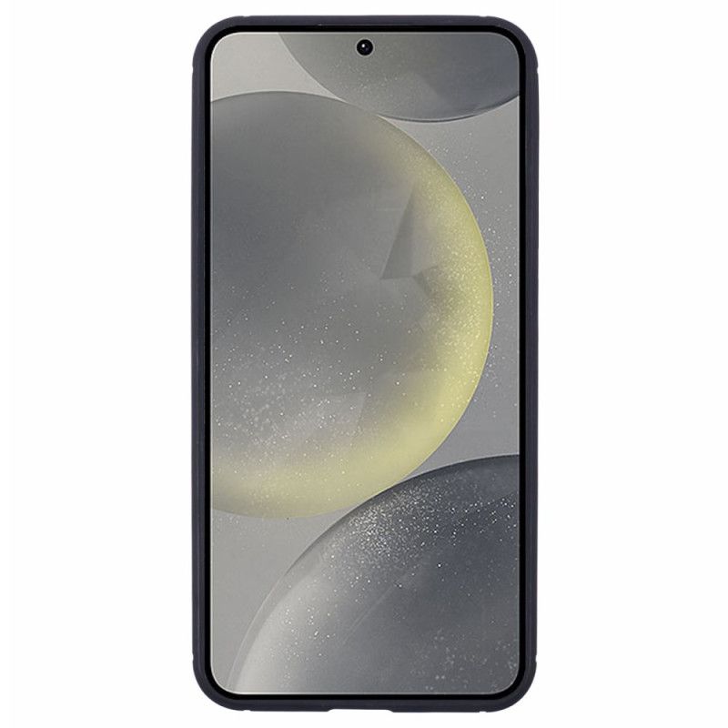 Cover Samsung Galaxy S25 5g Gennemsigtig Kulfibertekstur