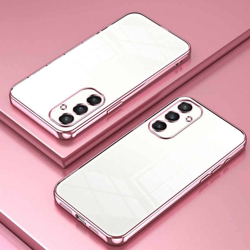 Cover Samsung Galaxy S25 5g Kanter Med Metaleffekt