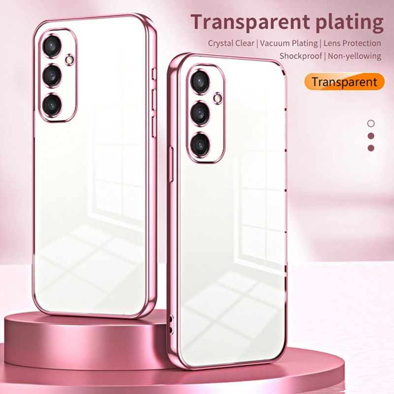 Cover Samsung Galaxy S25 5g Kanter Med Metaleffekt