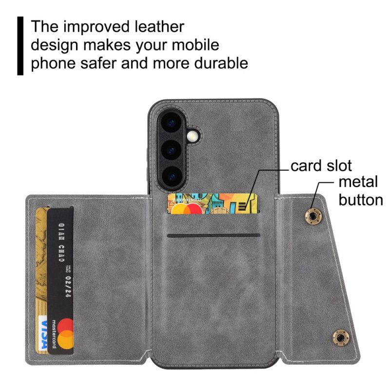 Cover Samsung Galaxy S25 5g Kortholder Og Stativ