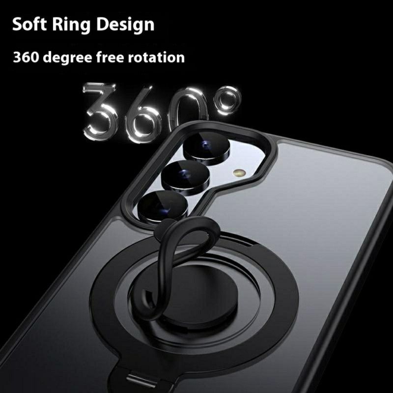 Cover Samsung Galaxy S25 5g Magsafe-kompatibel Med Roterende Stativ