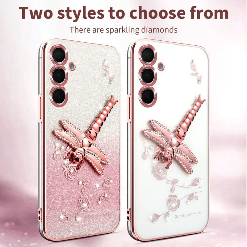 Cover Samsung Galaxy S25 5g Med Kadem Dragonfly-stativ