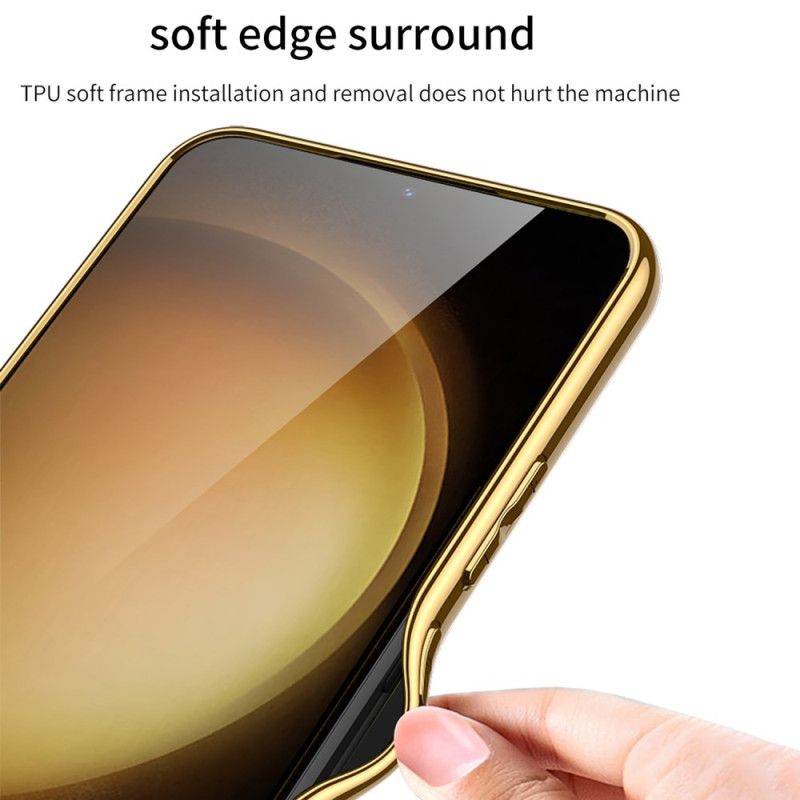 Cover Samsung Galaxy S25 5g Metallisk Kant