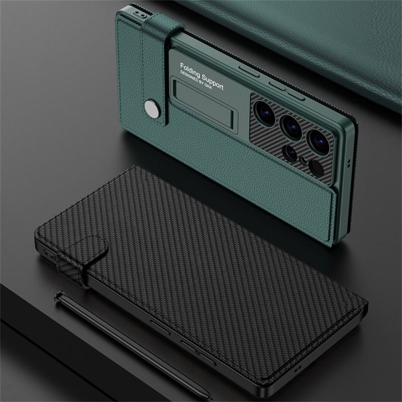 Cover Samsung Galaxy S25 5g Premium Kortholder Og Stander