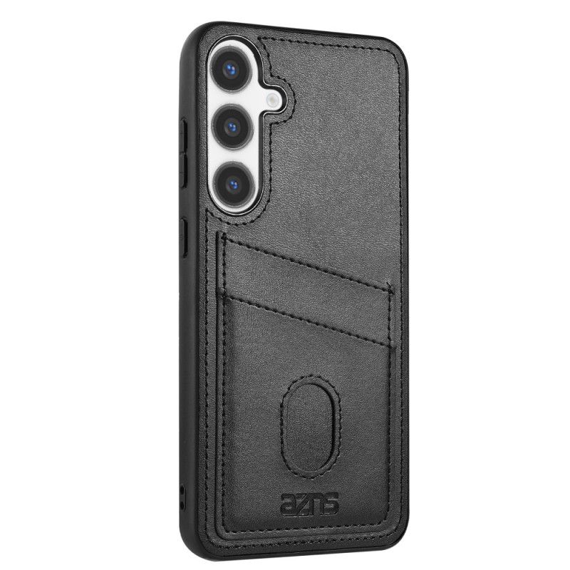 Cover Samsung Galaxy S25 5g Tekstureret Læder Kortholder