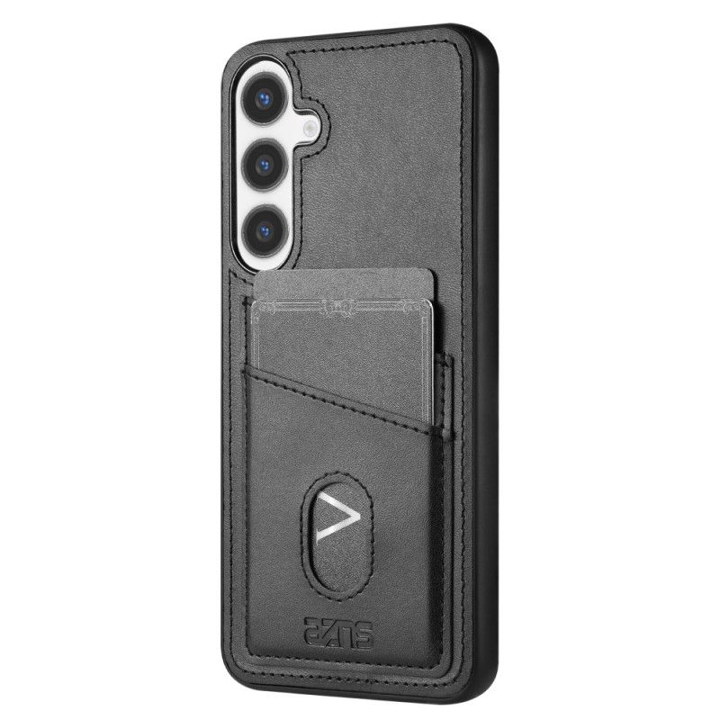 Cover Samsung Galaxy S25 5g Tekstureret Læder Kortholder