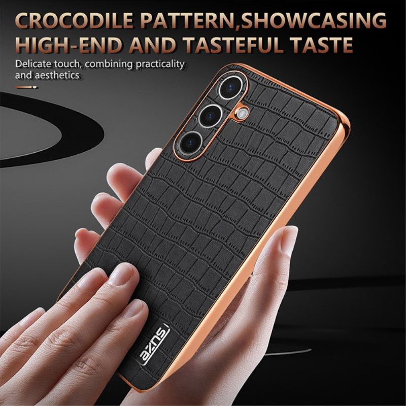 Cover Samsung Galaxy S25 5g Telefon Etui Azns Krokodilledesign