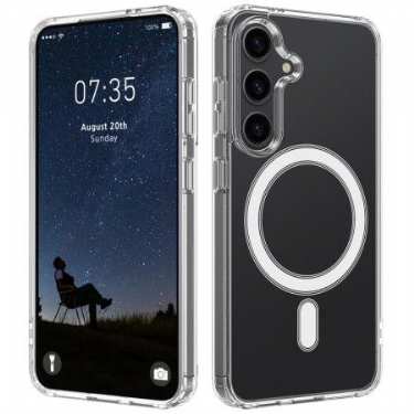 Cover Samsung Galaxy S25 5g Telefon Etui Klar Magsafe-kompatibel