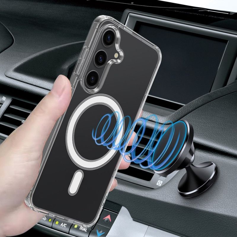 Cover Samsung Galaxy S25 5g Telefon Etui Klar Magsafe-kompatibel