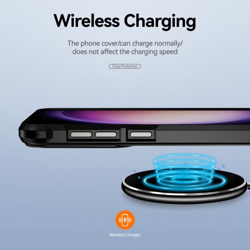 Cover Samsung Galaxy S25 5g Telefon Etui Klar Med Silikonekanter