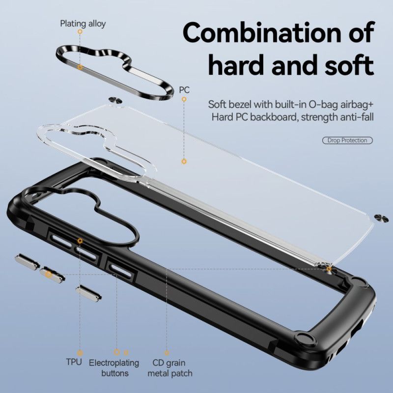 Cover Samsung Galaxy S25 5g Telefon Etui Klar Med Silikonekanter
