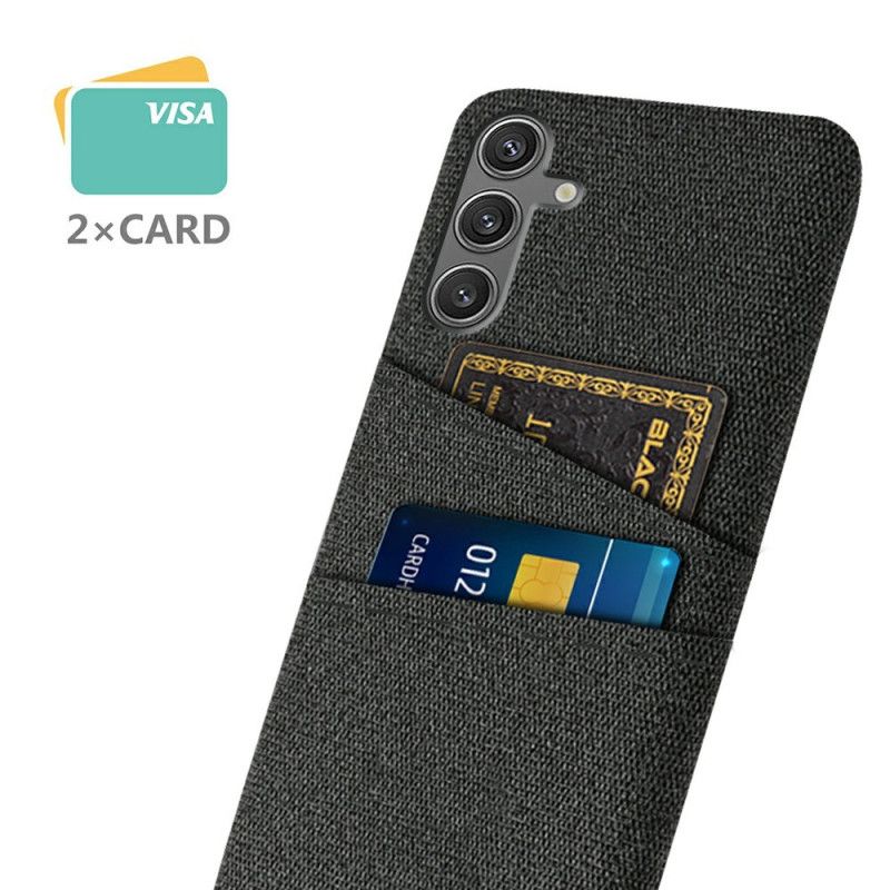 Cover Samsung Galaxy S25 5g Telefon Etui Kortholder I Stof