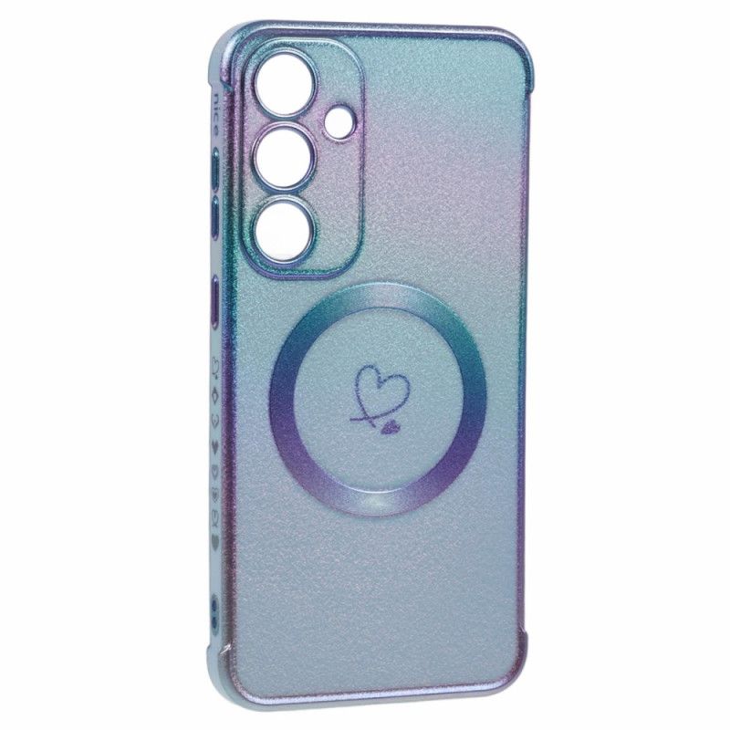 Cover Samsung Galaxy S25 5g Telefon Etui Magnetisk Hjerte