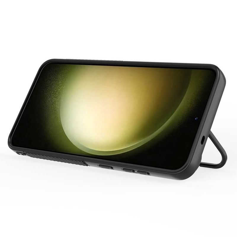 Cover Samsung Galaxy S25 5g Telefon Etui Magsafe-kompatibel Med Stativ