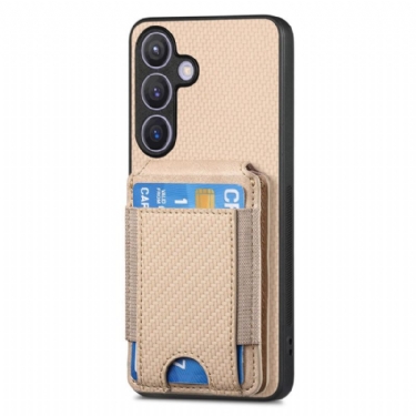 Cover Samsung Galaxy S25 5g Telefon Etui Stativ Og Kortholder