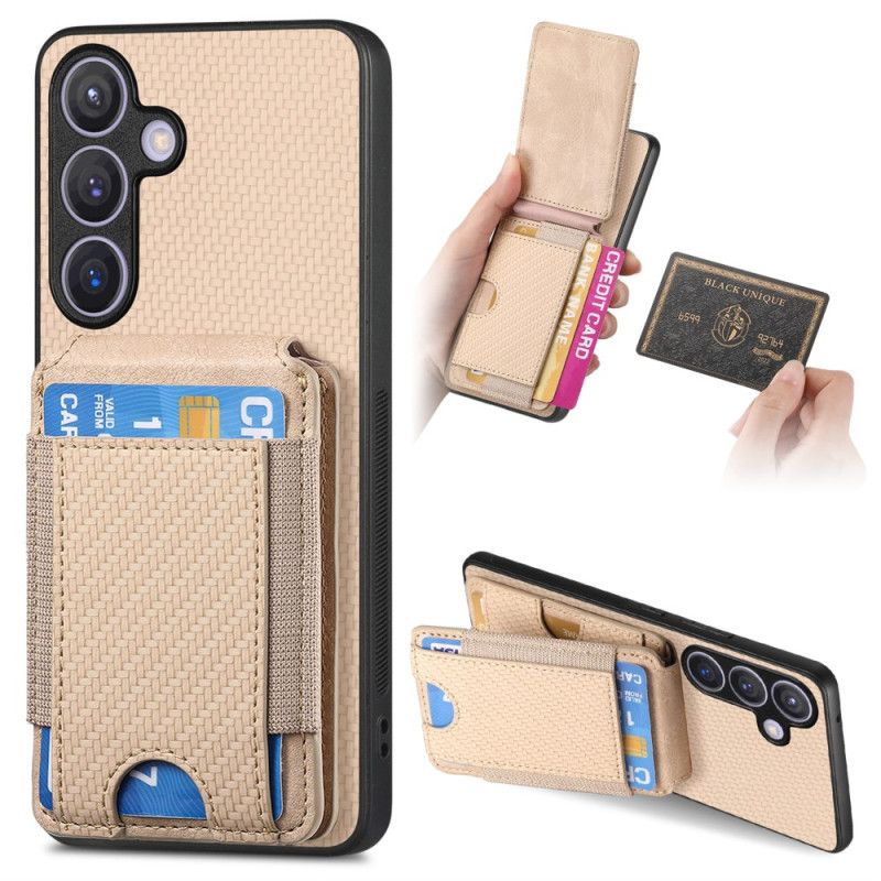 Cover Samsung Galaxy S25 5g Telefon Etui Stativ Og Kortholder