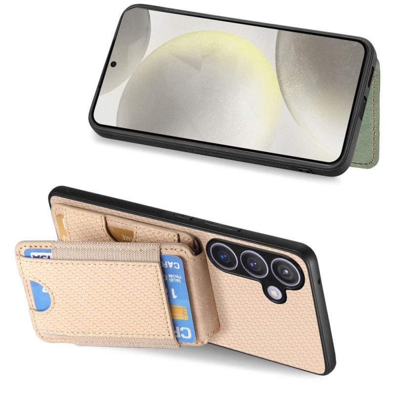 Cover Samsung Galaxy S25 5g Telefon Etui Stativ Og Kortholder