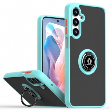 Cover Samsung Galaxy S25 5g Telefon Etui Tofarvet Ringholder