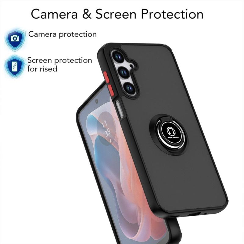 Cover Samsung Galaxy S25 5g Telefon Etui Tofarvet Ringholder