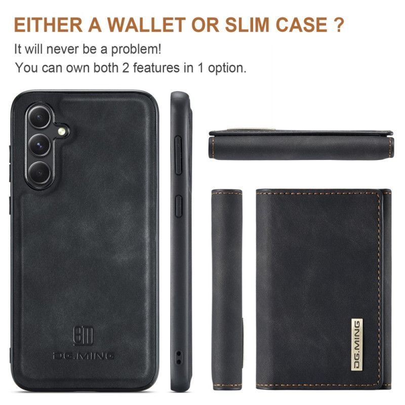 Cover Til Samsung Galaxy S25 5g Dg.ming Aftagelig Pung
