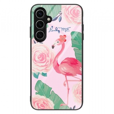 Cover Til Samsung Galaxy S25 5g Flamingo Hærdet Glas