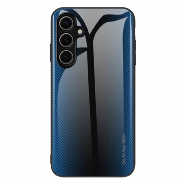 Cover Til Samsung Galaxy S25 5g Hærdet Glas Kulfiber