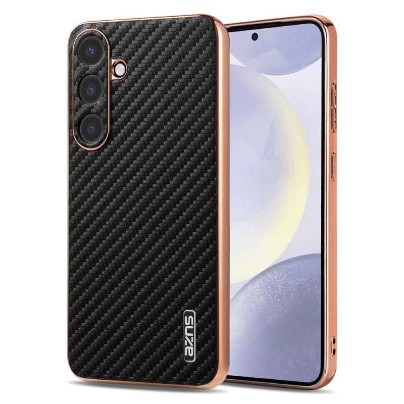 Cover Til Samsung Galaxy S25 5g Kulfibertekstur