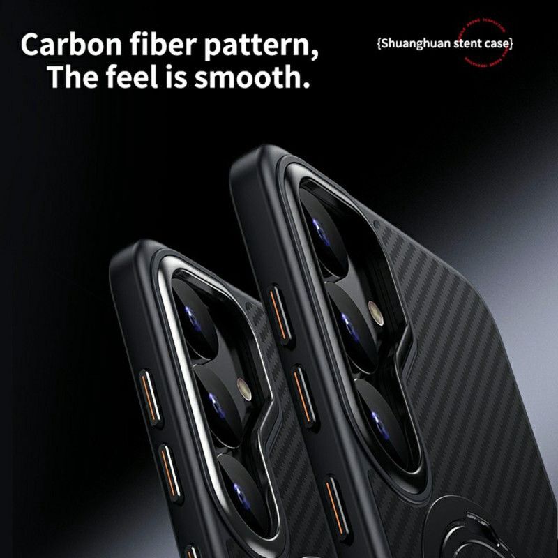Cover Til Samsung Galaxy S25 5g Magsafe-kompatibel Med Ringholder