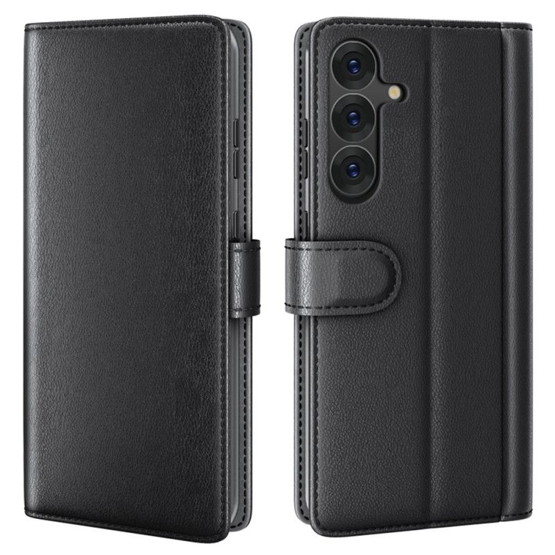 Flip Cover Samsung Galaxy S25 5g Ægte Læder