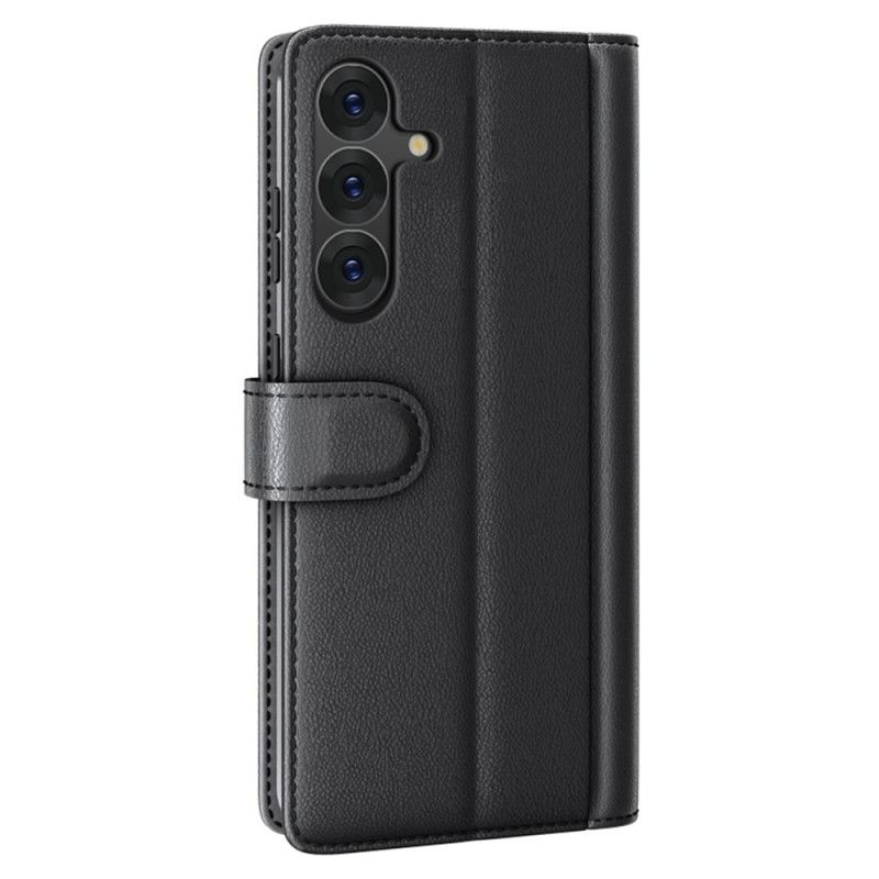 Flip Cover Samsung Galaxy S25 5g Ægte Læder