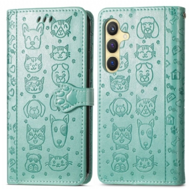 Flip Cover Samsung Galaxy S25 5g Animerede Dyr