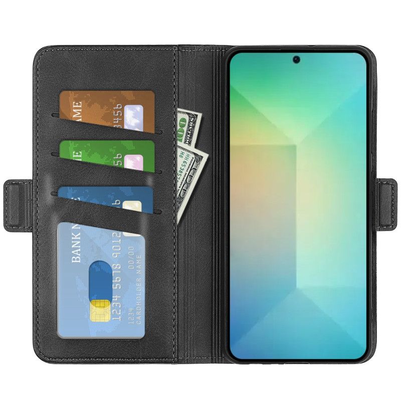 Flip Cover Samsung Galaxy S25 5g Dobbelt Lukning