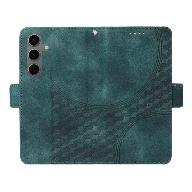Flip Cover Samsung Galaxy S25 5g Grafisk Kant