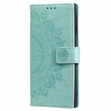 Flip Cover Samsung Galaxy S25 5g Mandala Sol-snorpung