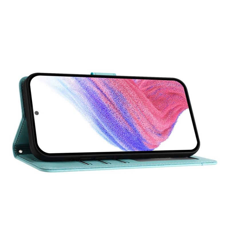 Flip Cover Samsung Galaxy S25 5g Rfid-beskyttende Kattemotiv