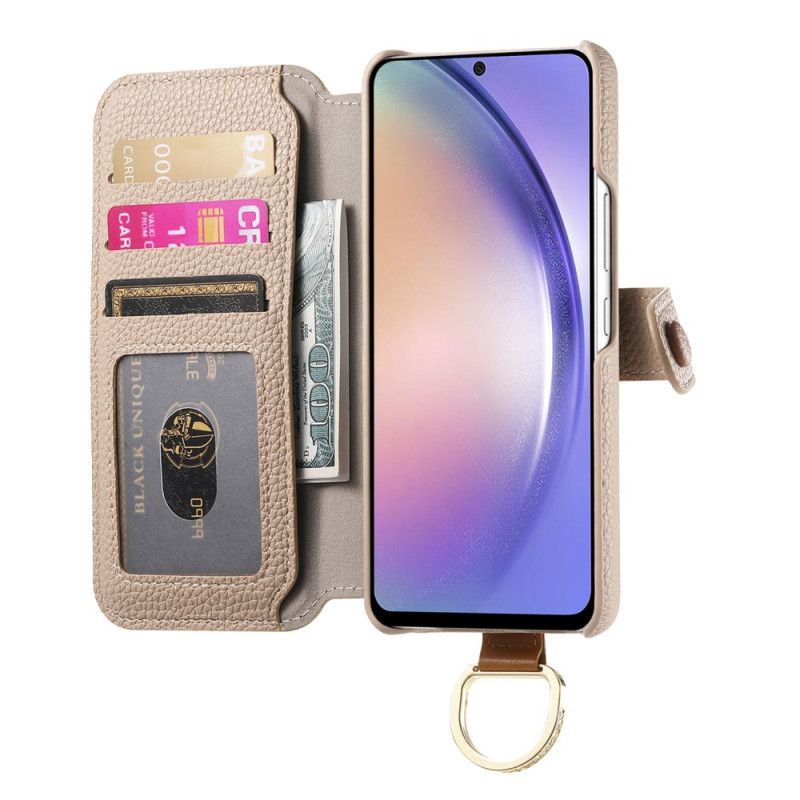 Flip Cover Samsung Galaxy S25 5g Rfid-blokering I Kunstlæder