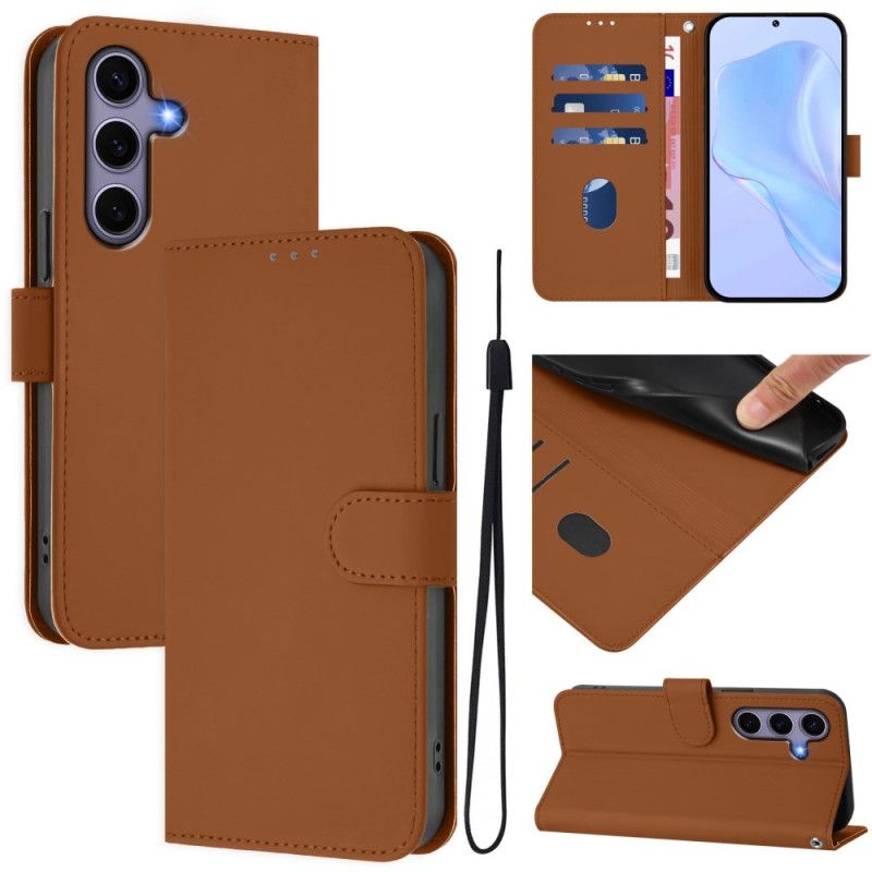Flip Cover Samsung Galaxy S25 5g Snor I Kunstlæder