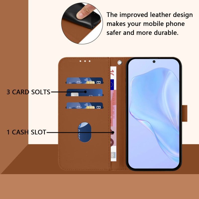 Flip Cover Samsung Galaxy S25 5g Snor I Kunstlæder