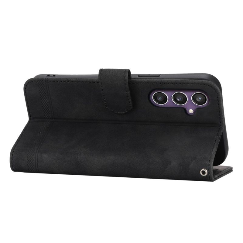 Flip Cover Til Samsung Galaxy S25 5g Dierfeng