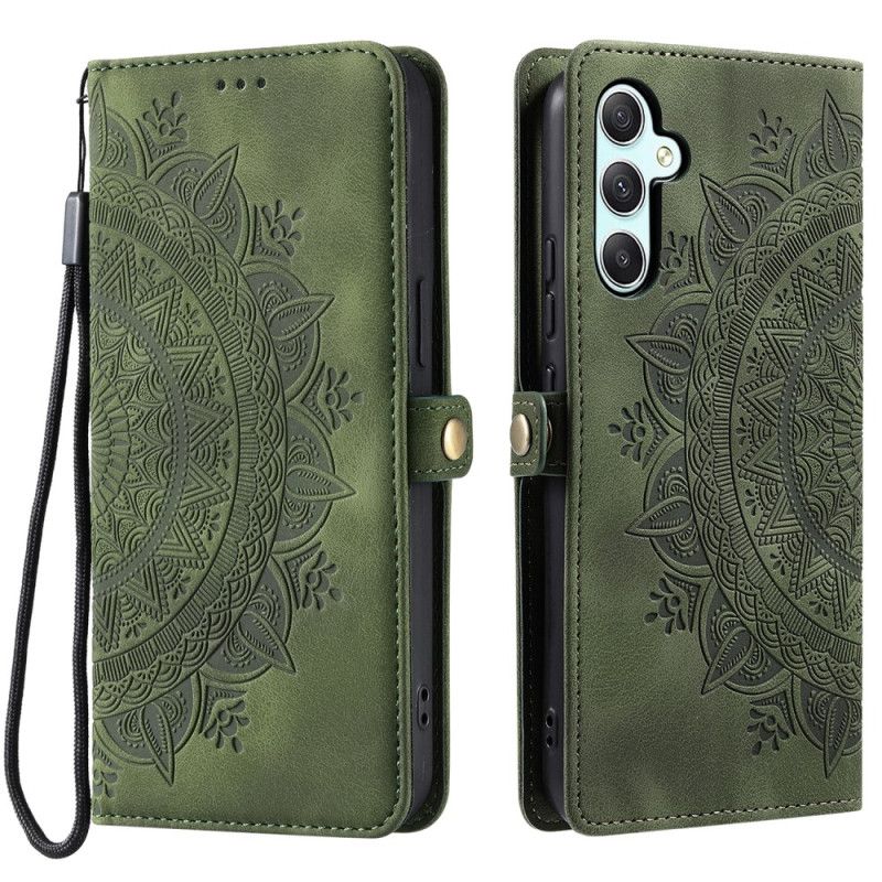 Flip Cover Til Samsung Galaxy S25 5g Mandala Ruskindseffekt