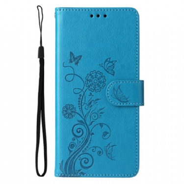 Flip Cover Til Samsung Galaxy S25 5g Små Blomster