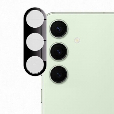 Hærdet Glaslinsebeskytter Til Samsung Galaxy S25 5g (sort Version)