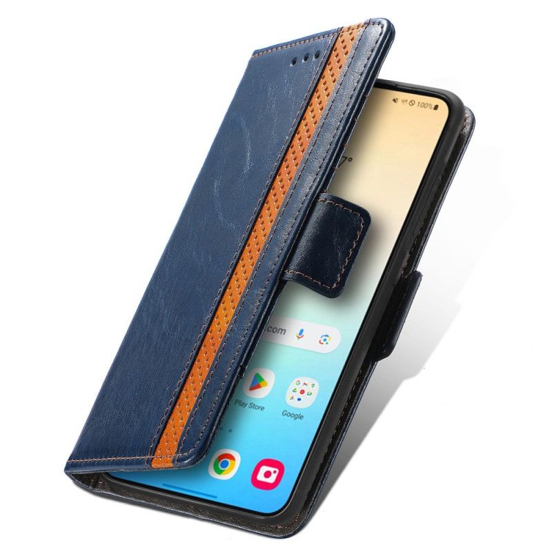 Læder Cover Samsung Galaxy S25 5g Caseneo Rfid-beskyttelse
