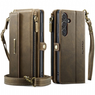 Læder Cover Samsung Galaxy S25 5g Fuld Rfid Pung